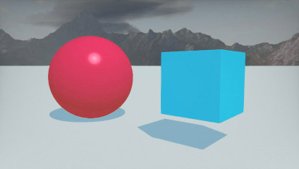 The bottom of the sphere has incorrect lighting because the programmer forgot to clamp $\wi \cdot \n$ to zero in the direct illumination term.